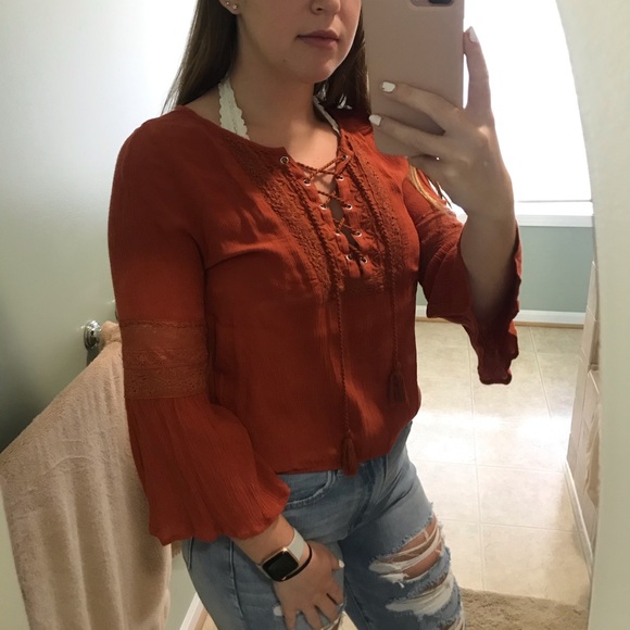 Boho American Eagle Long Sleeve - Picture 3 of 5